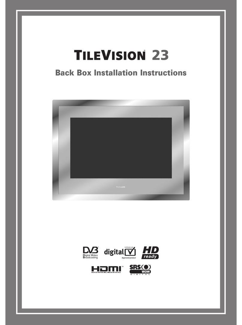 TileVision 23 User manual