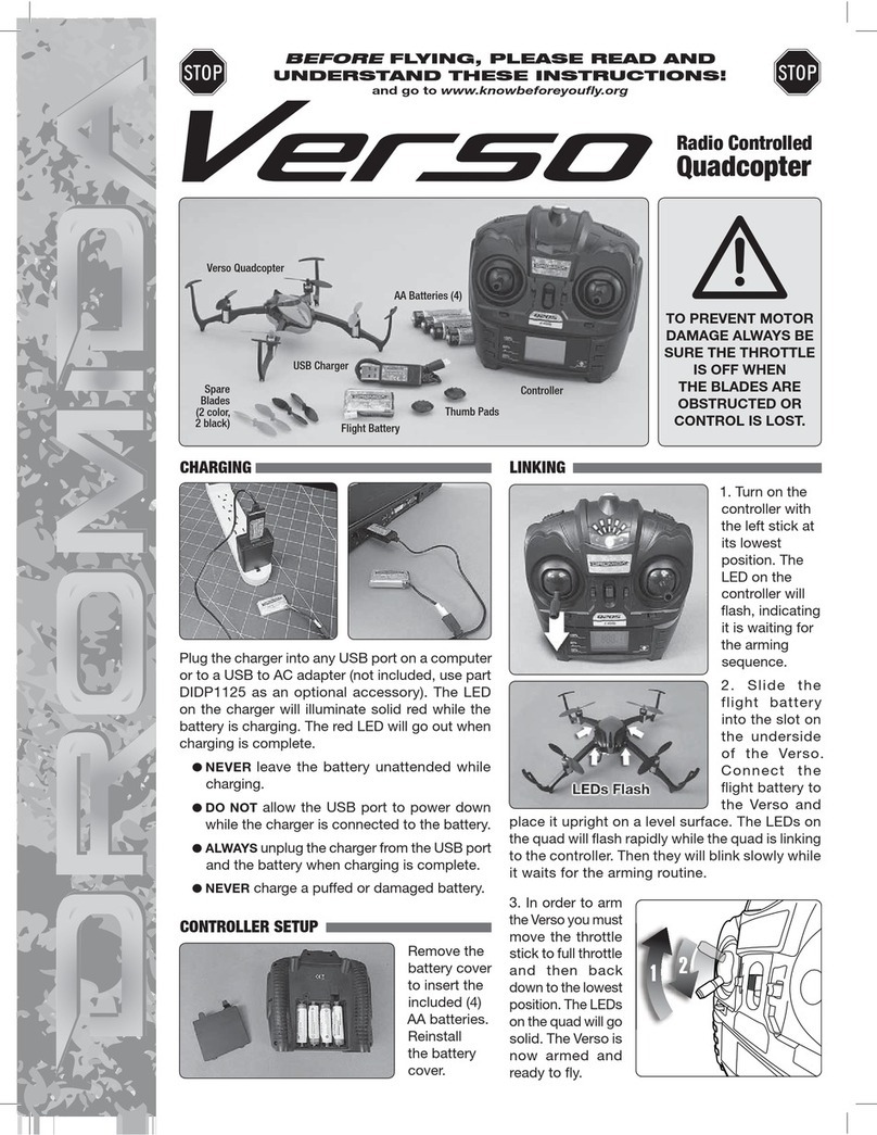 Dromida Verso Dide 10 instructions