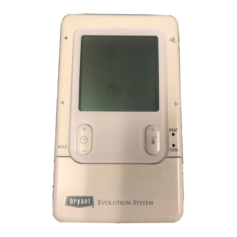 Bryant EVOLUTION Zone Control SYSTXBBUIZ01-B User manual