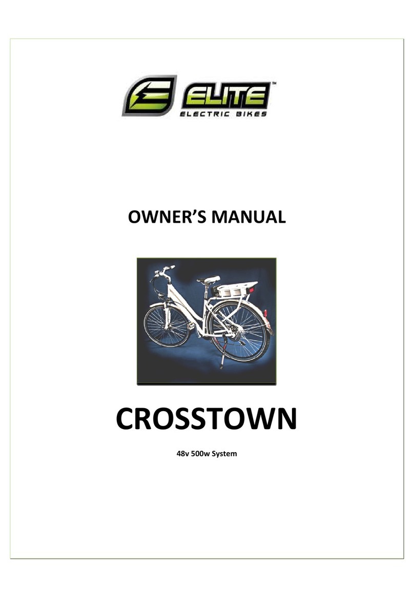 Elite CROSSTOWN owner's manual