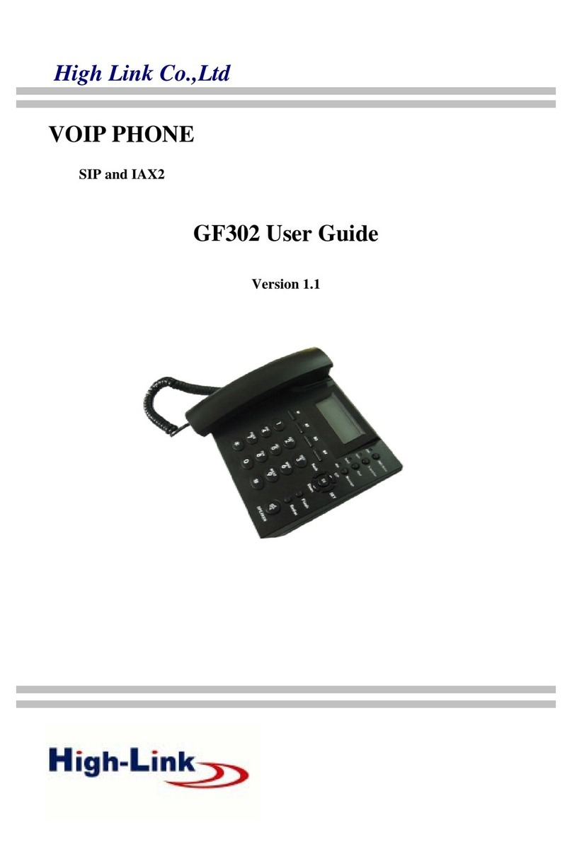 High Link GF302 user guide