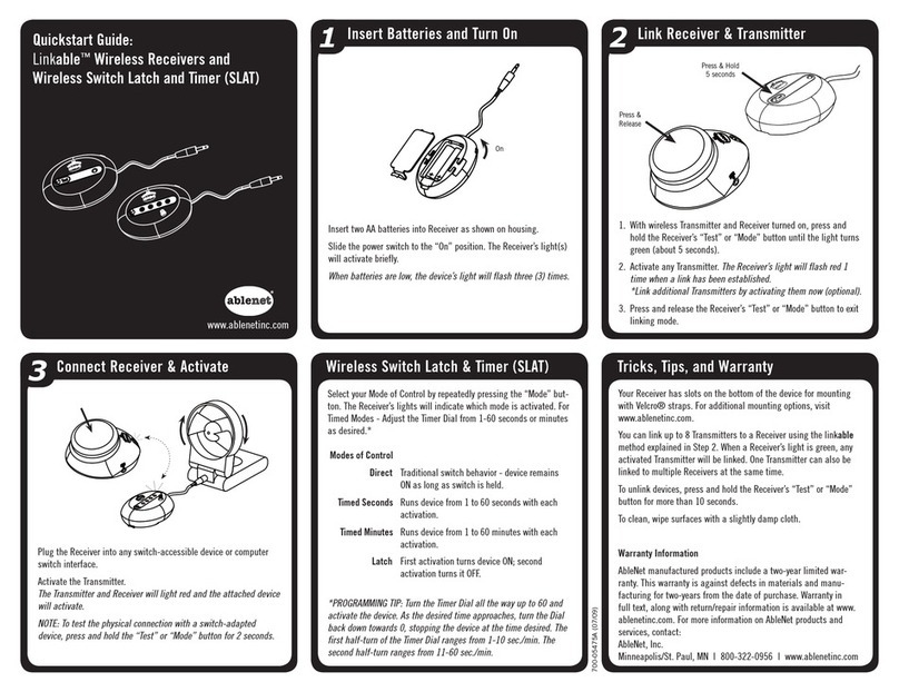 AbleNet Linkable User manual
