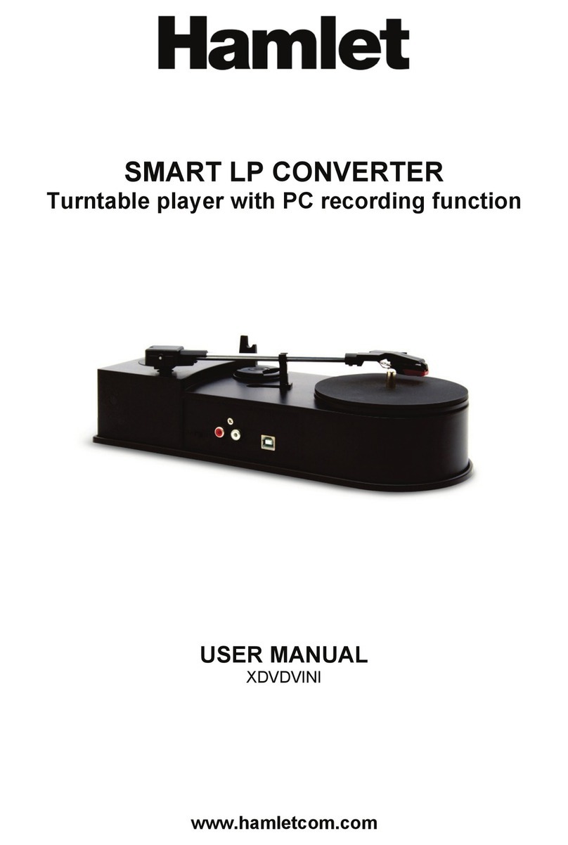 Hamlet XDVDVINI user manual
