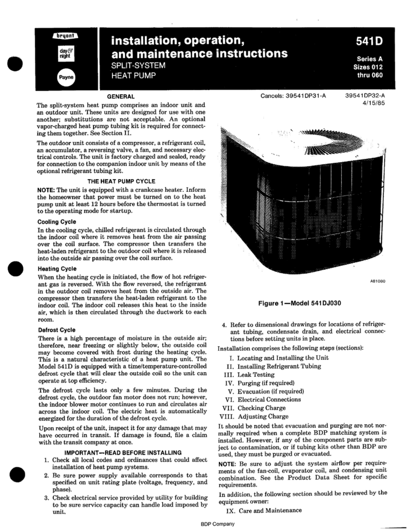 Bryant 541D Manual