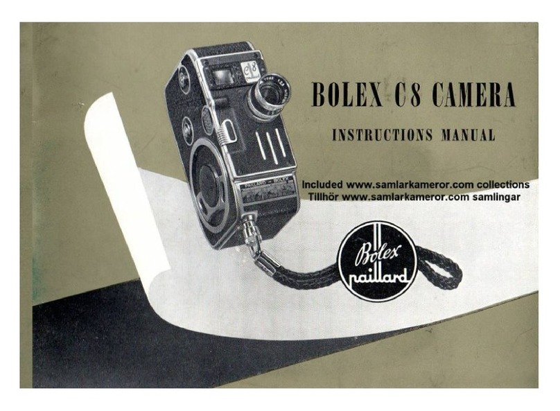 BOLEX C8 User manual