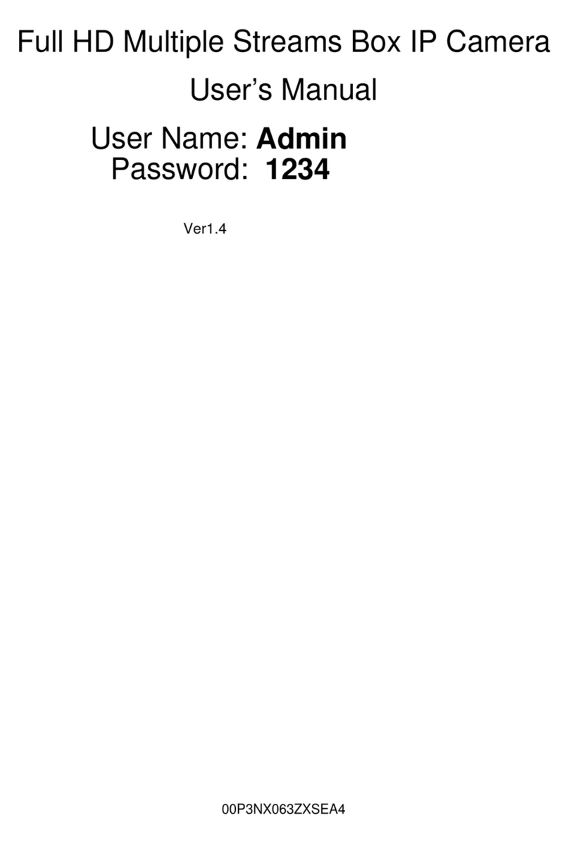 Videosec SNC-3302 User manual