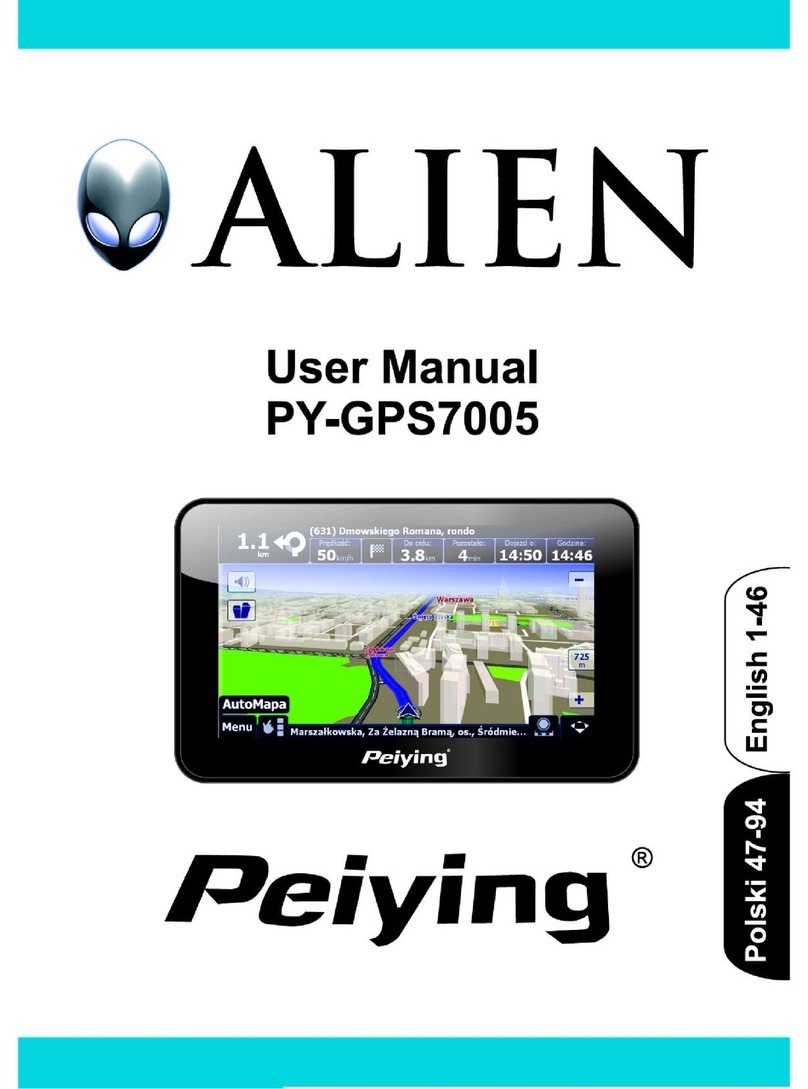 Peiying Alien PY-GPS7005 User manual