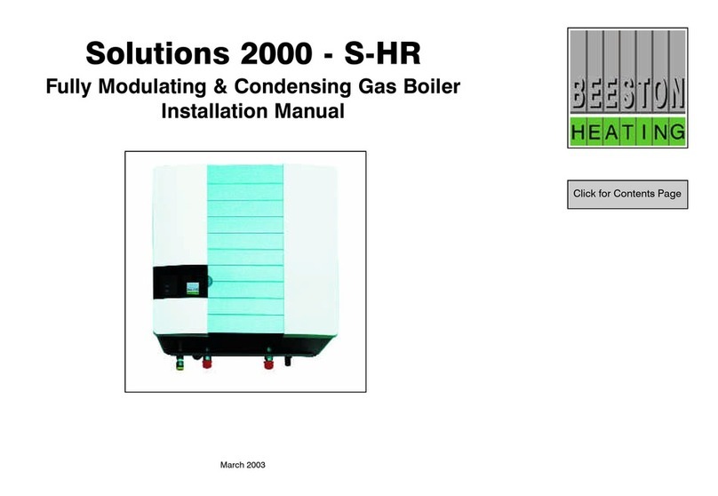 Beeston Heating Solutions 2000 S-HR 15 installation manual Beeston Heating Solutions 2000 S-HR 15 installation manual