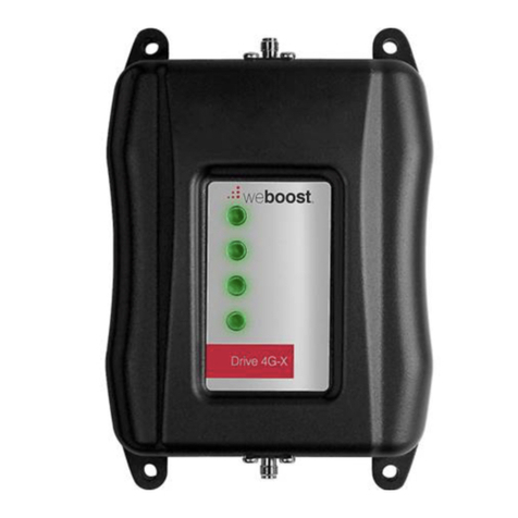weBoost DRIVE 4G-X FLEET User manual
