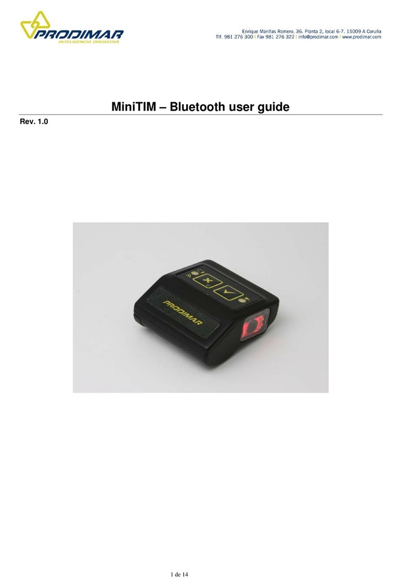 Prodimar MiniTIM user guide