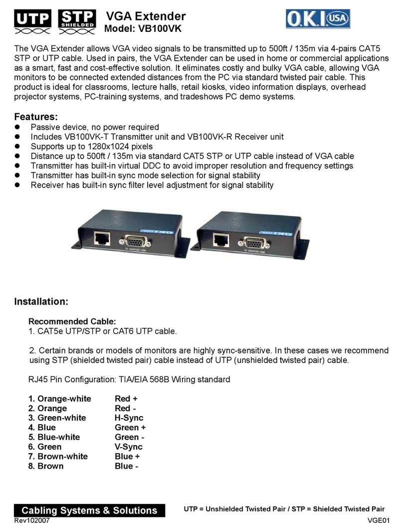 O.K.I. usa VB100VK user guide