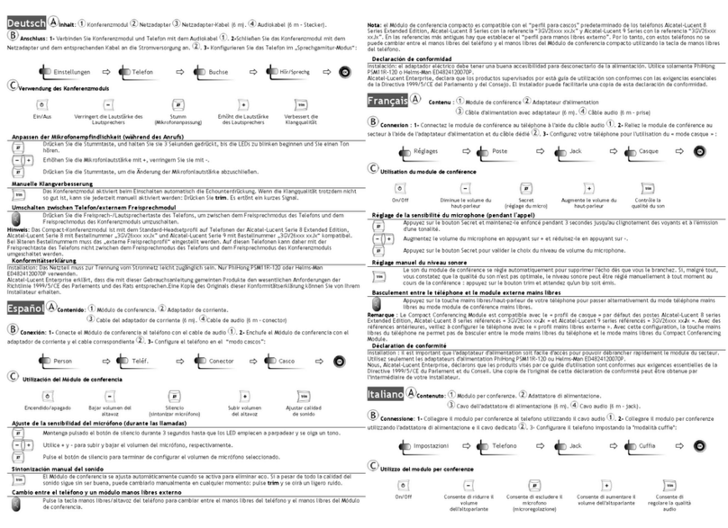 Alcatel-Lucent OmniTouch 4125 quick guide