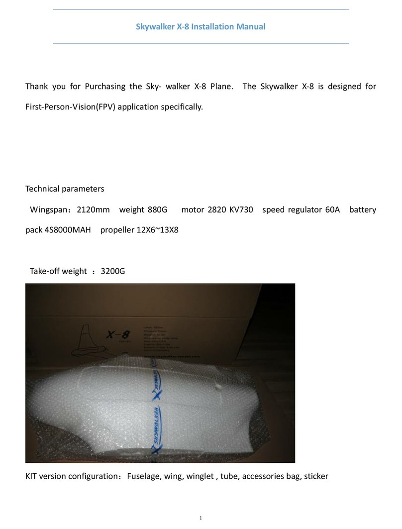 Skywalker X-8 installation manual