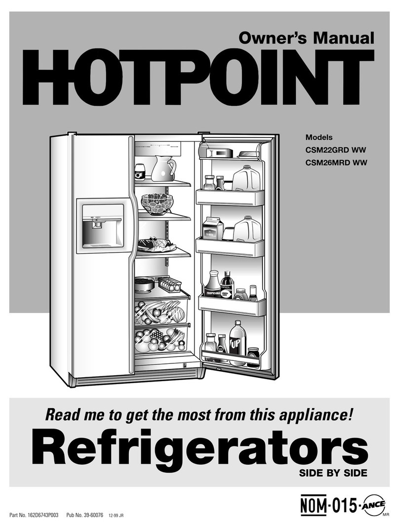 Hotpoint CSM22GRD WW User manual