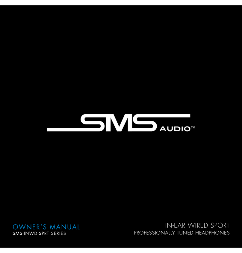 SMS Audio SMS-INWD-SPRT SERIES User manual