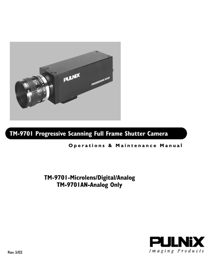 Pulnix TM-9701 Manual