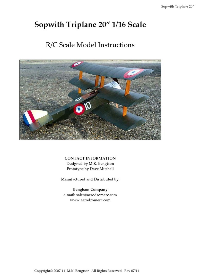Bengtson 1/16th Scale instruction manual