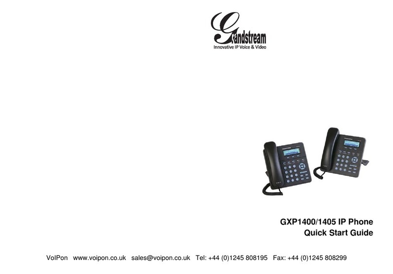 Grandstream Networks GXP-1400 User manual