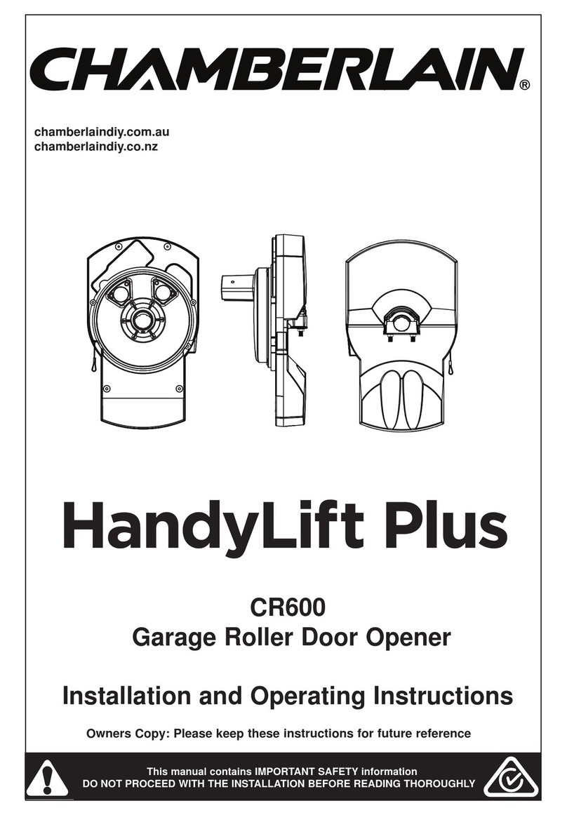 Chamberlain HandyLift Plus CR600 User manual