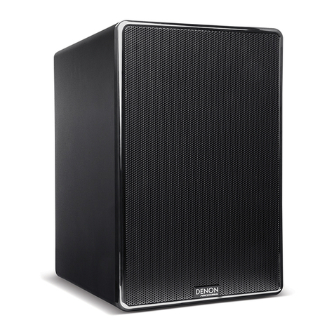 Denon DN-308S User manual