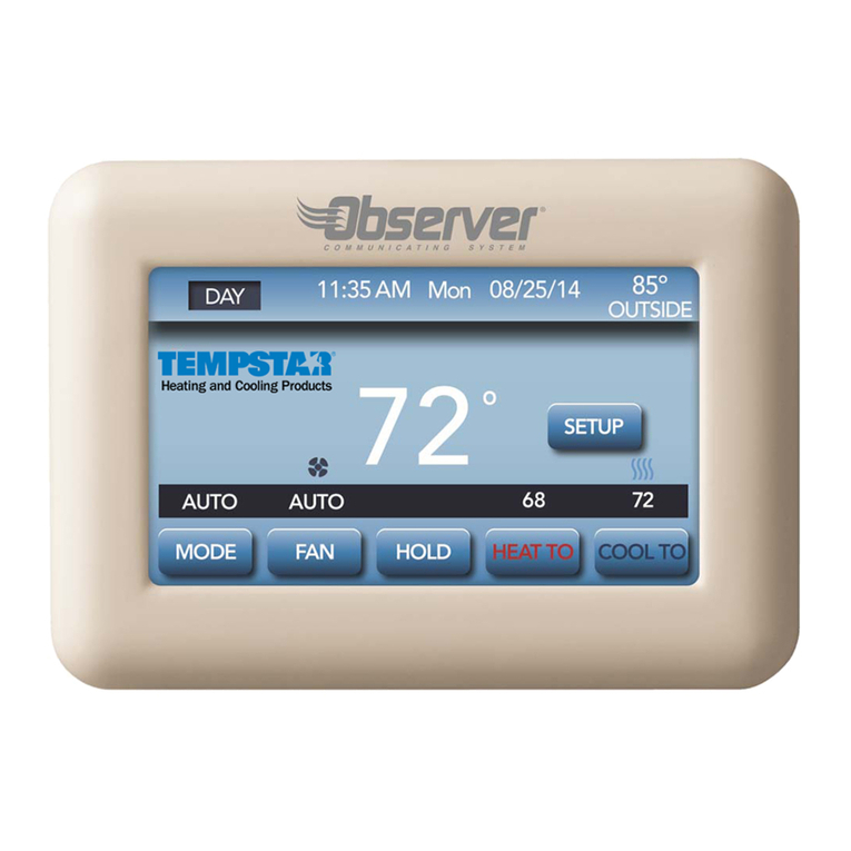 Observer TSTAT0201CW installation manual