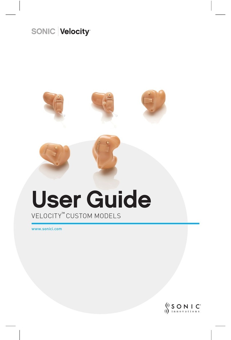 Sonic velocity series User manual
