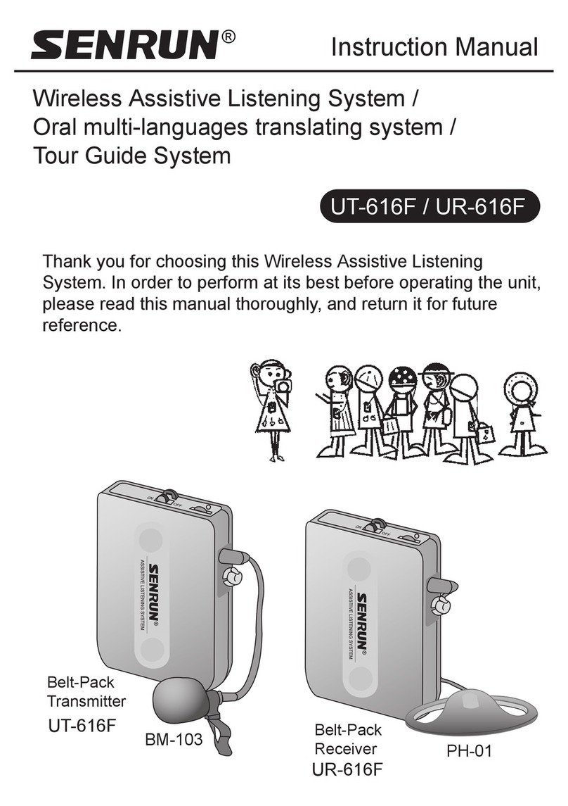 Senrun UT-616F instruction manual