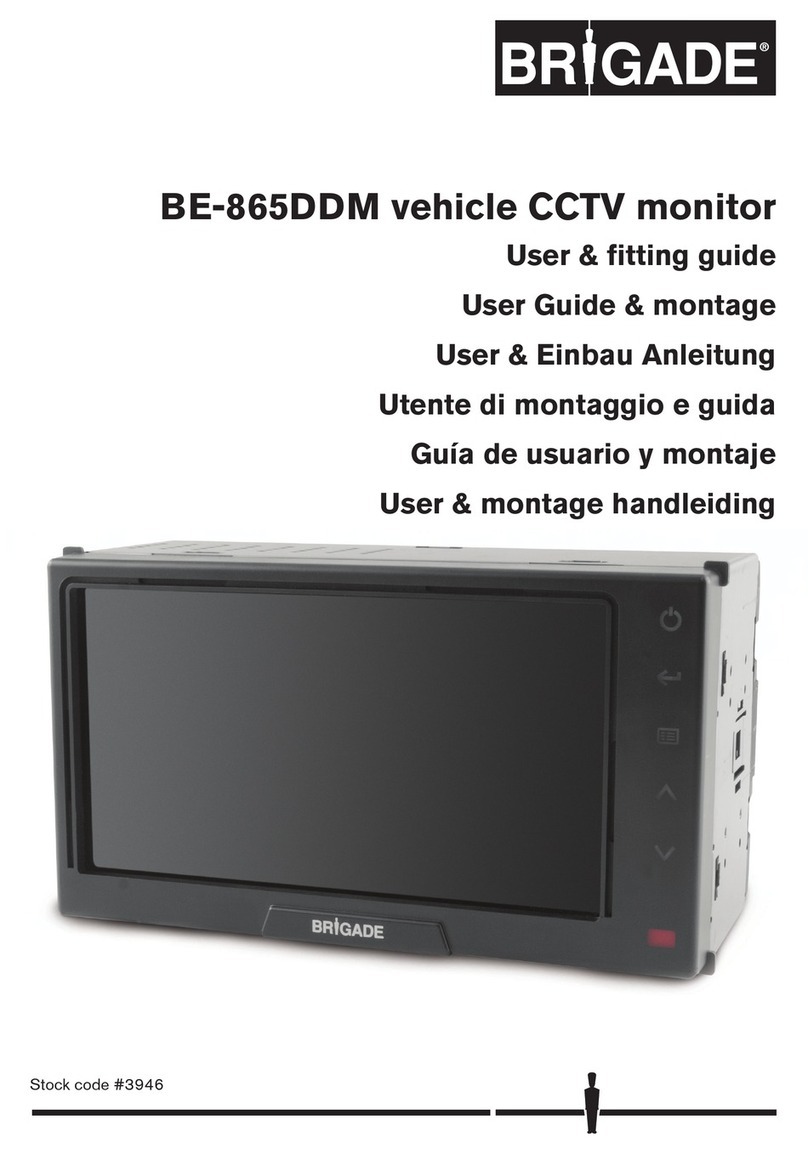 Brigade BE-865DDM User manual