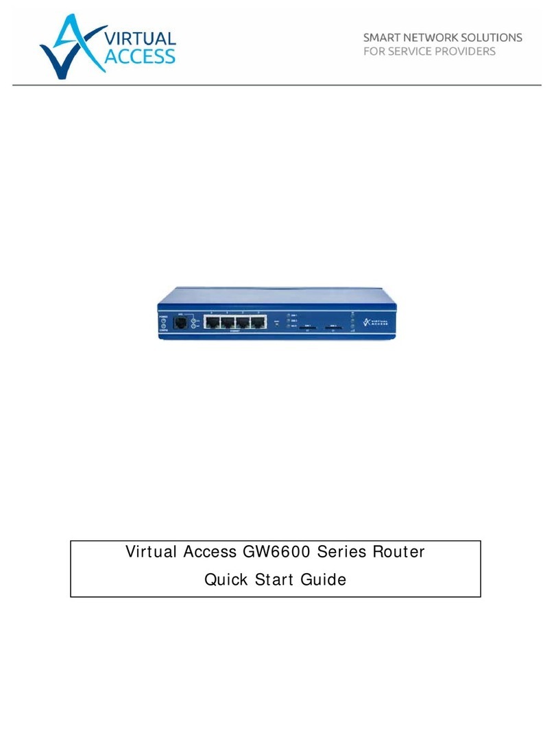 virtual access GW6600 User manual
