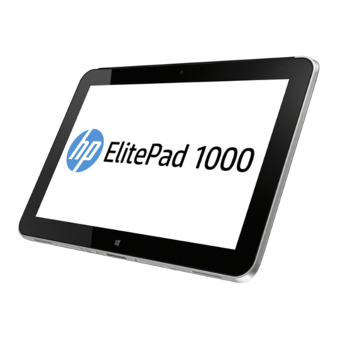 HP ElitePad 1000 G2 User manual