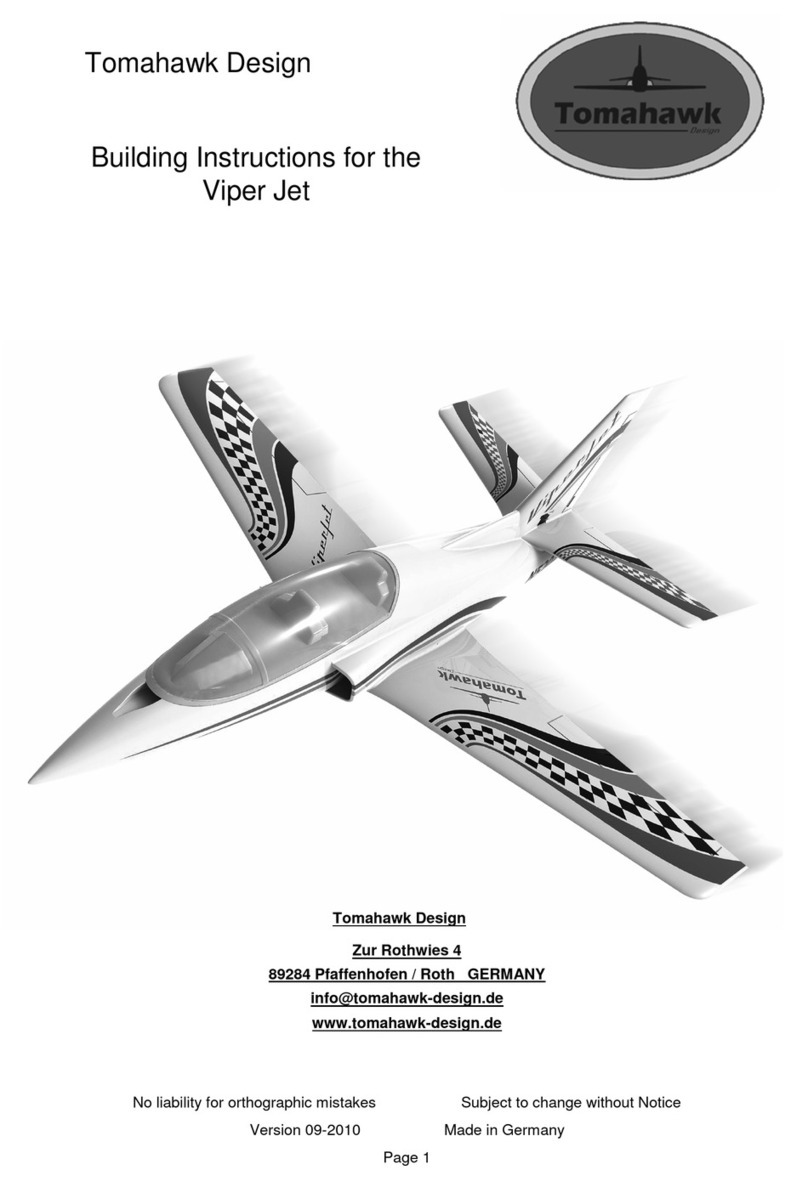 Tomahawk Viper Jet Instruction Manual