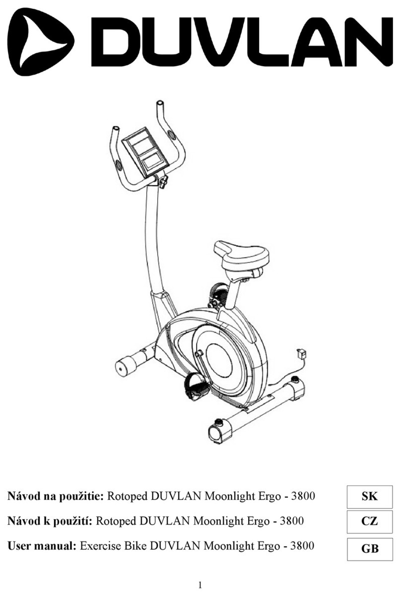 DUVLAN Moonlight Ergo 3800 User manual DUVLAN Moonlight Ergo 3800 User manual