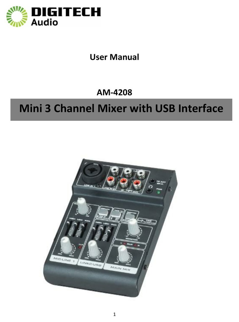 digi-tech AM-4208 User manual
