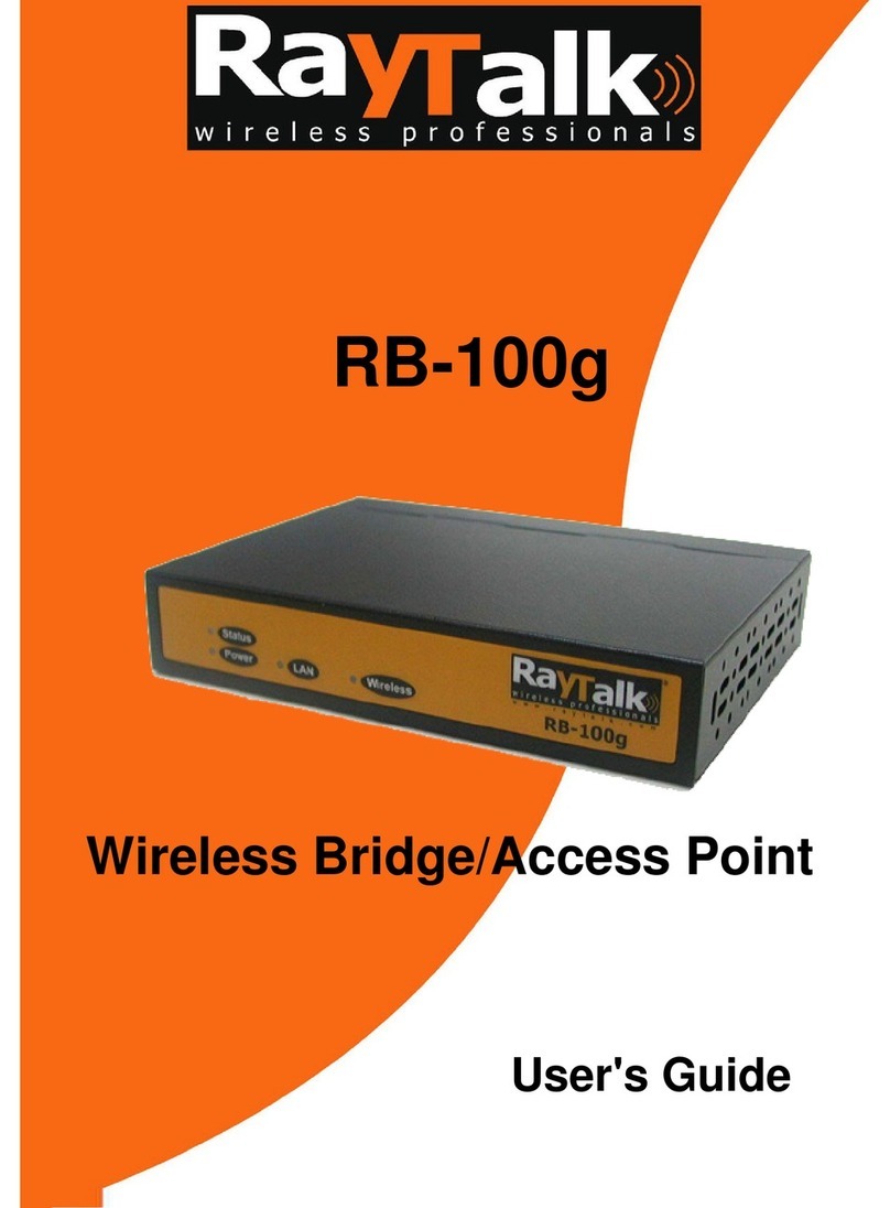 RayTalk RB-100g User manual