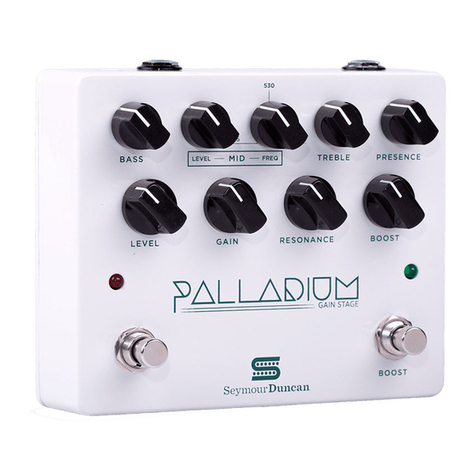 Duncan Palladium Gain Stage user guide