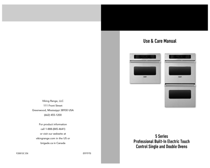 Viking Range 5 Series VGC User manual