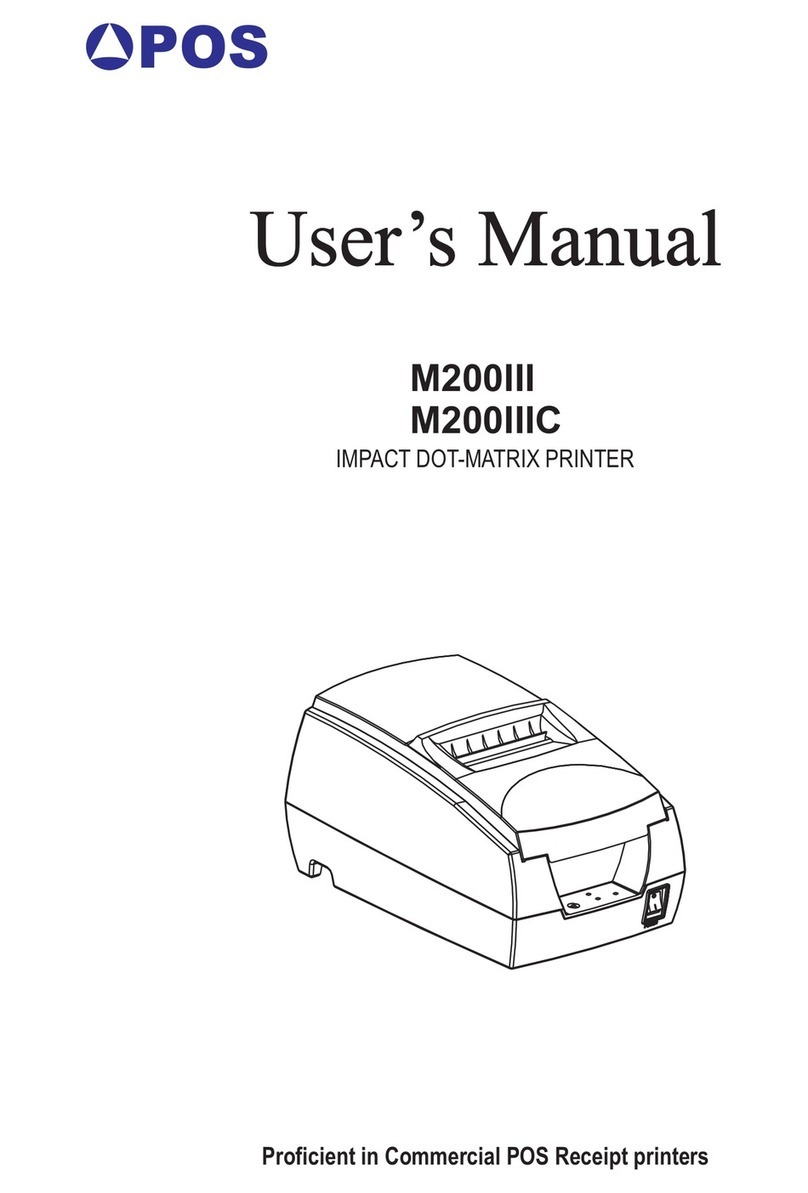 POS M200III User manual