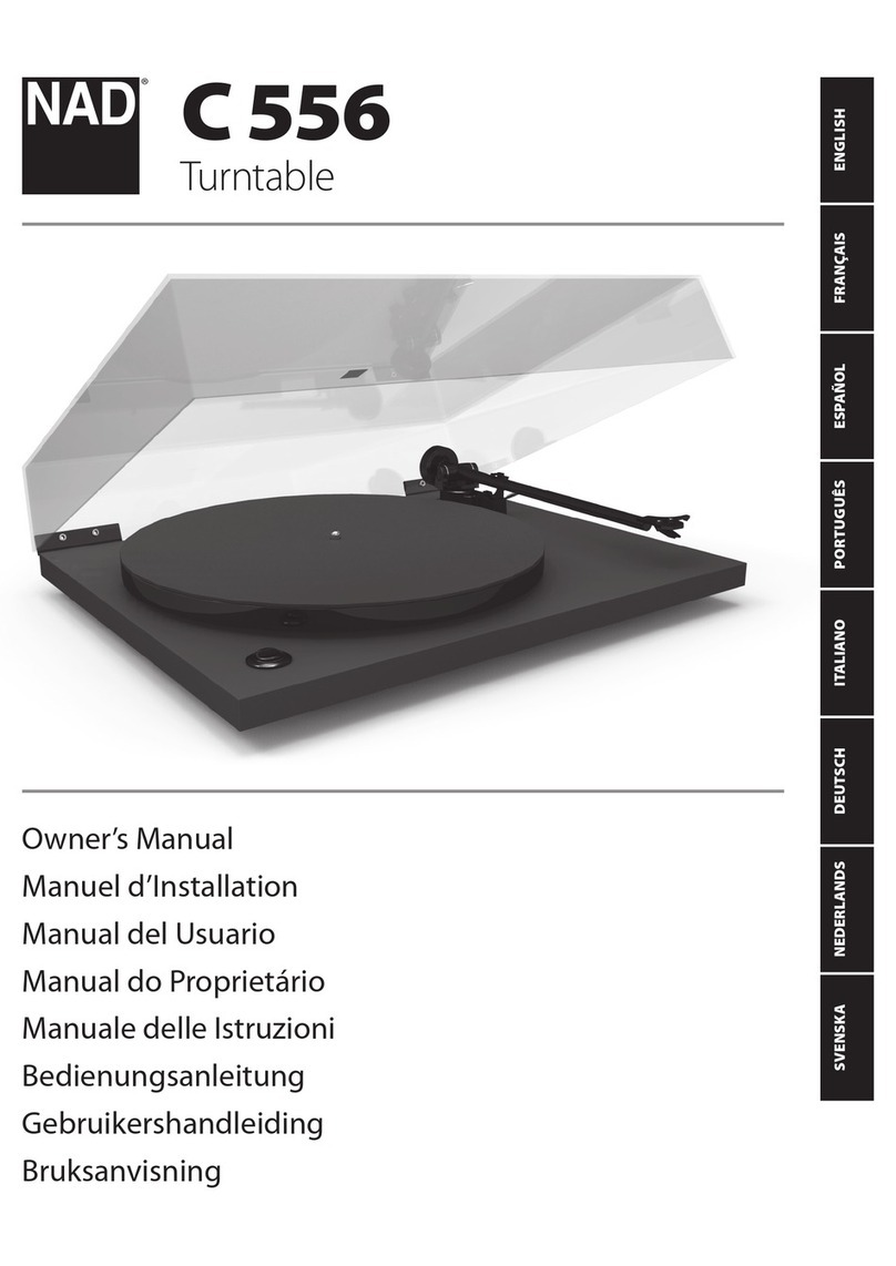 NAD C 556 owner's manual