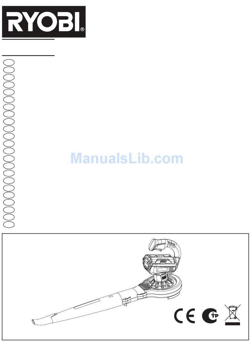 Ryobi RBL36B User manual