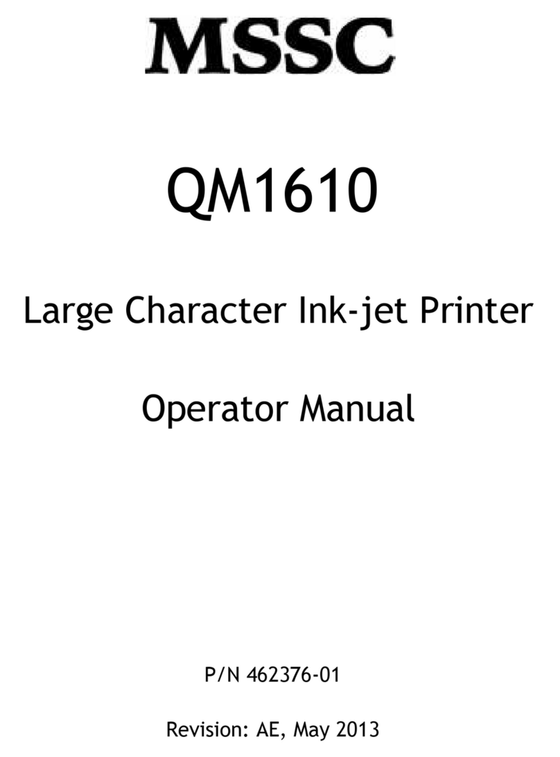 MSSC QM1610 User manual MSSC QM1610 User manual