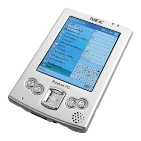 NEC MobilePro 250e User manual NEC MobilePro 250e User manual