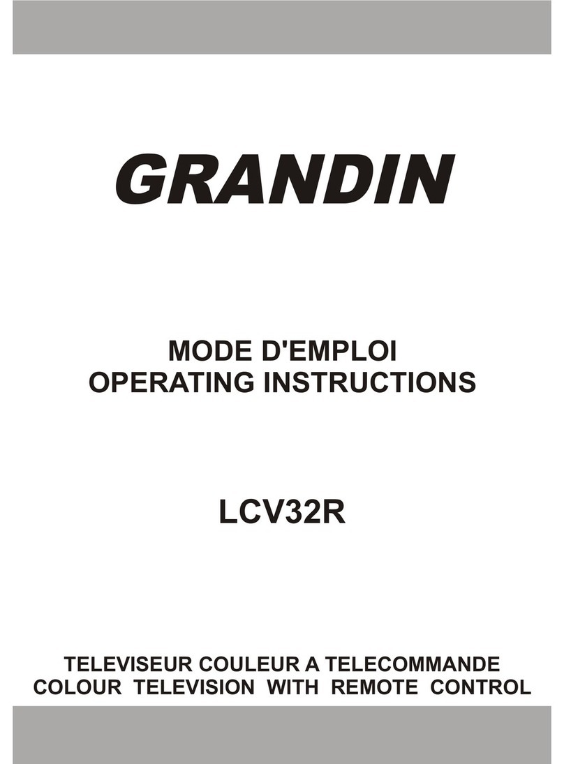 Grandin LCV32R operating instructions