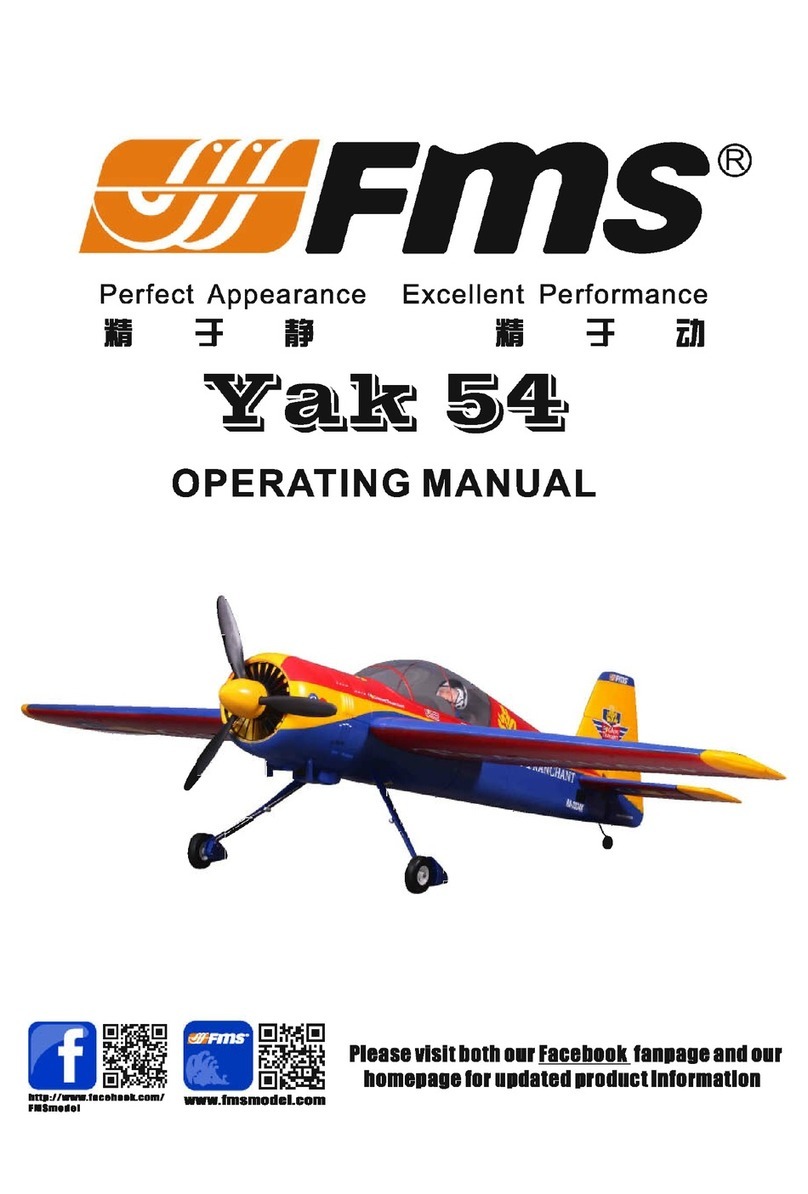 FMS Yak 54 operating manual
