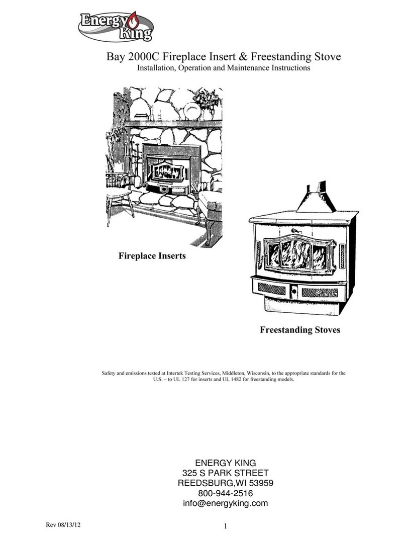 ENERGY KING 2000C Installation, operation and maintenance manual
