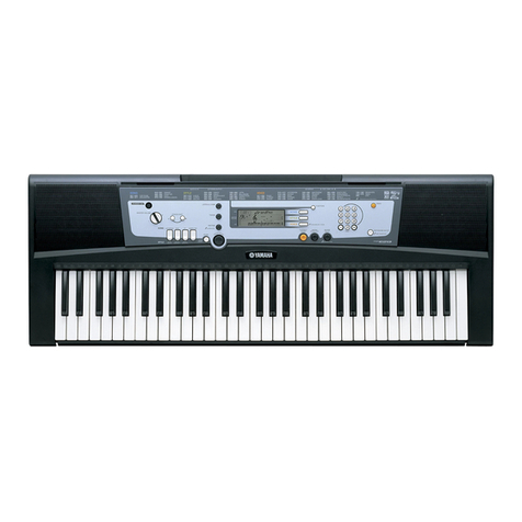 Yamaha Portatone PSR-E213 owner's manual