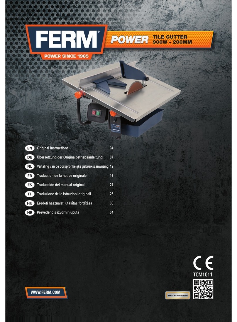 Ferm TCM1011 Original instructions