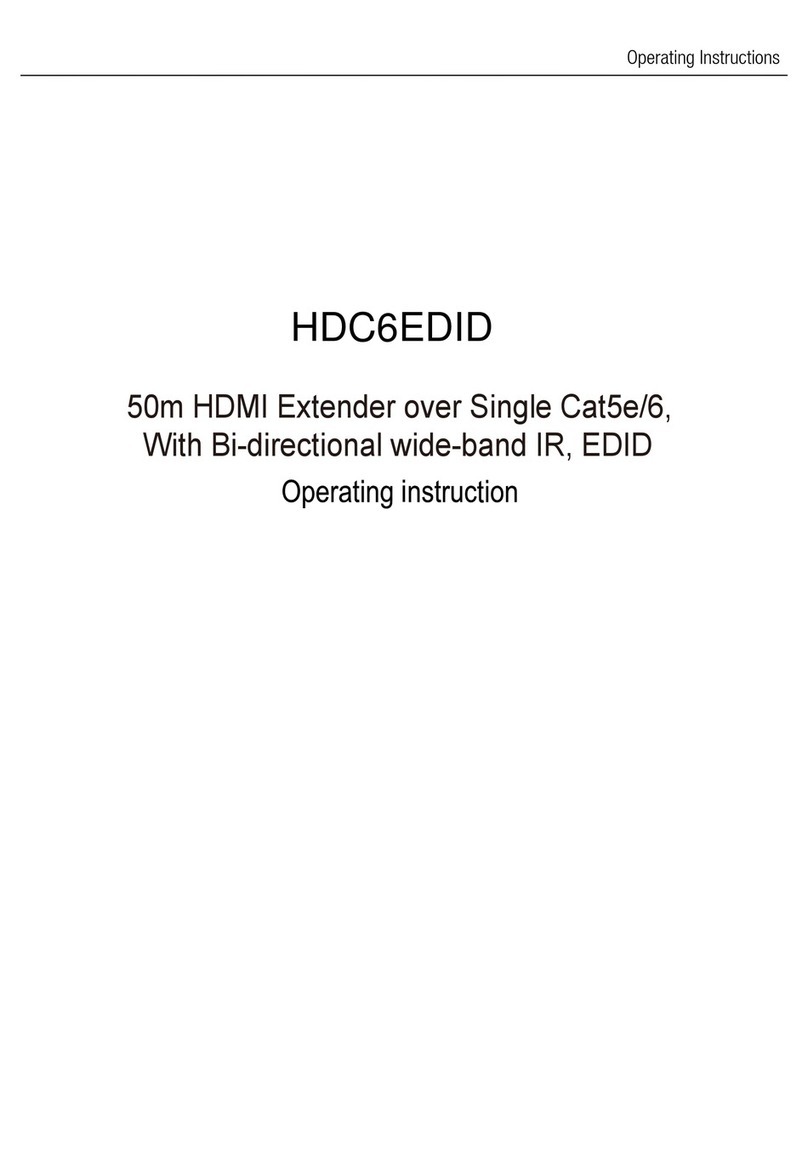 Pro2 HDC6EDID User manual