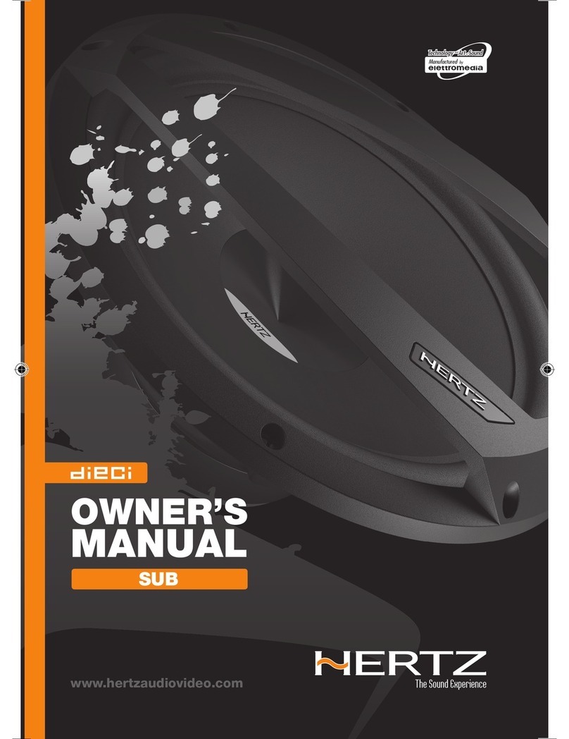 Hertz diECi owner's manual