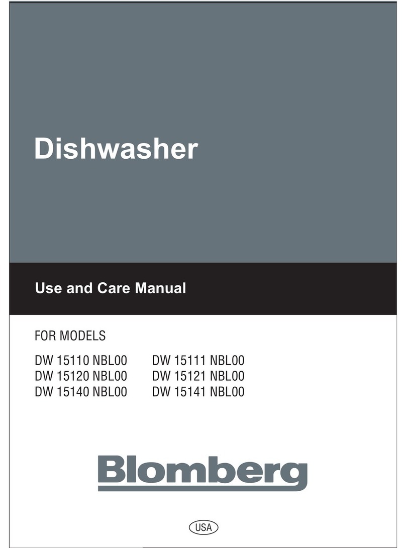 Blomberg DW 15110 NBLOO User manual
