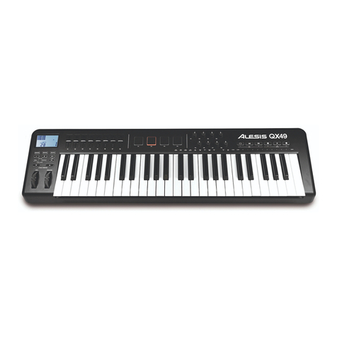 Alesis WX49 User manual